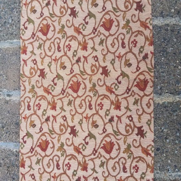 Pier 1 Dining Pier Table Runner Autumn Scroll Floral Poshmark